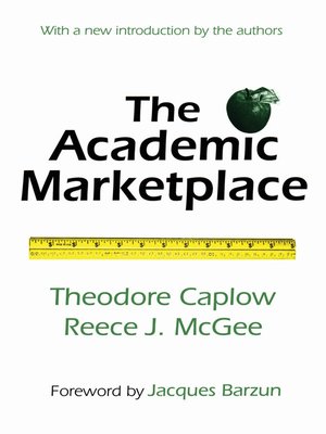 cover image of The Academic Marketplace